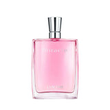 Lancome Miracle Eau de Parfum 100ml bottle with sleek silver cap and pink fragrance, a fresh and feminine scent for women.
