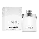 Mont Blanc Legend Spirit Eau de Toilette 100ml with branded packaging, perfect for men’s grooming and premium pet perfume categories.